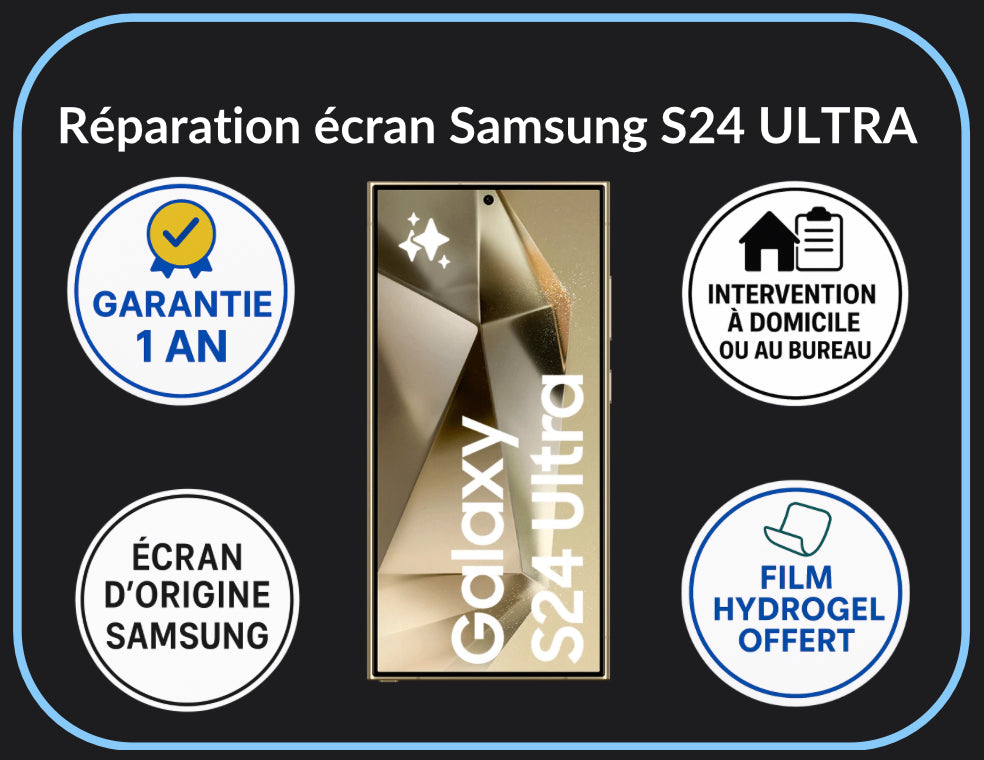 Réparation écran S24 ULTRA - Original Plus