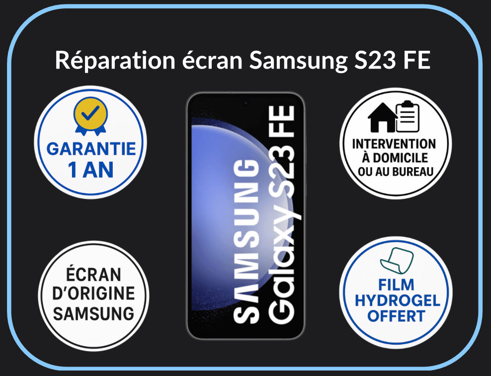 Réparation écran S23 FE - Original Plus