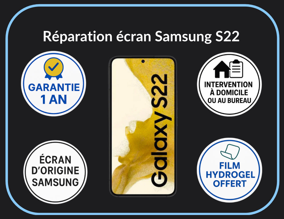 Réparation écran S22 - Original Plus