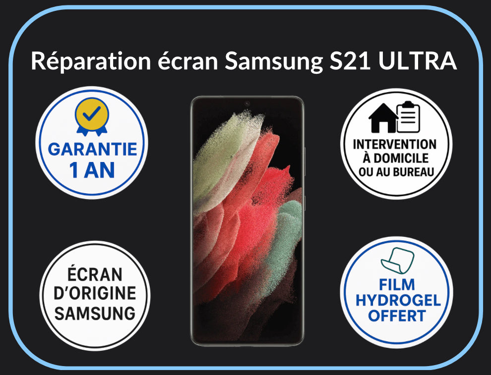 Réparation écran S21 ULTRA - Original Plus