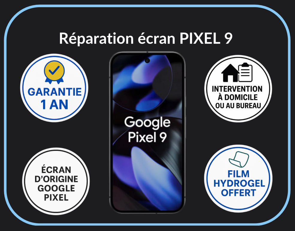 Réparation écran Google Pixel 9 - Original Plus