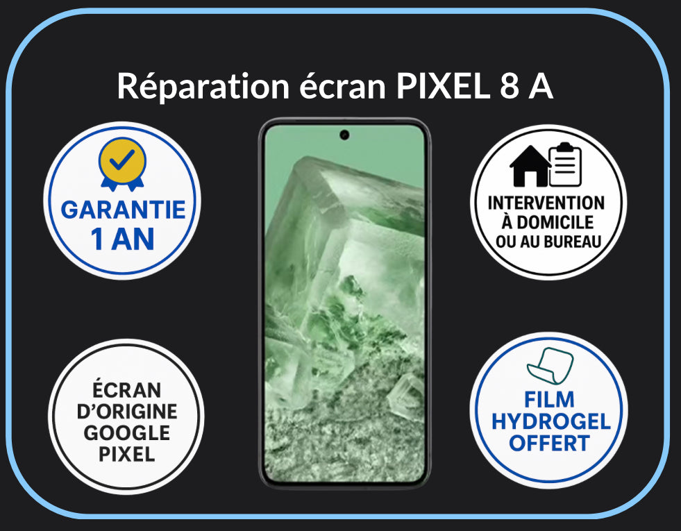 Réparation écran Google Pixel 8 A - Original Plus