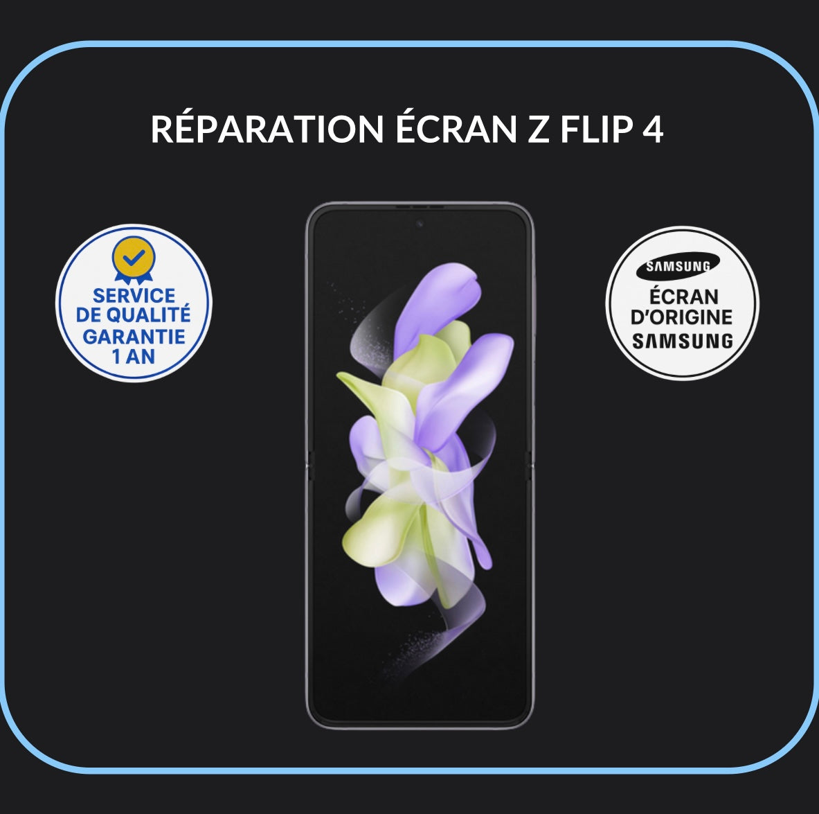 Réparation écran Z FLIP 4 - Original Plus