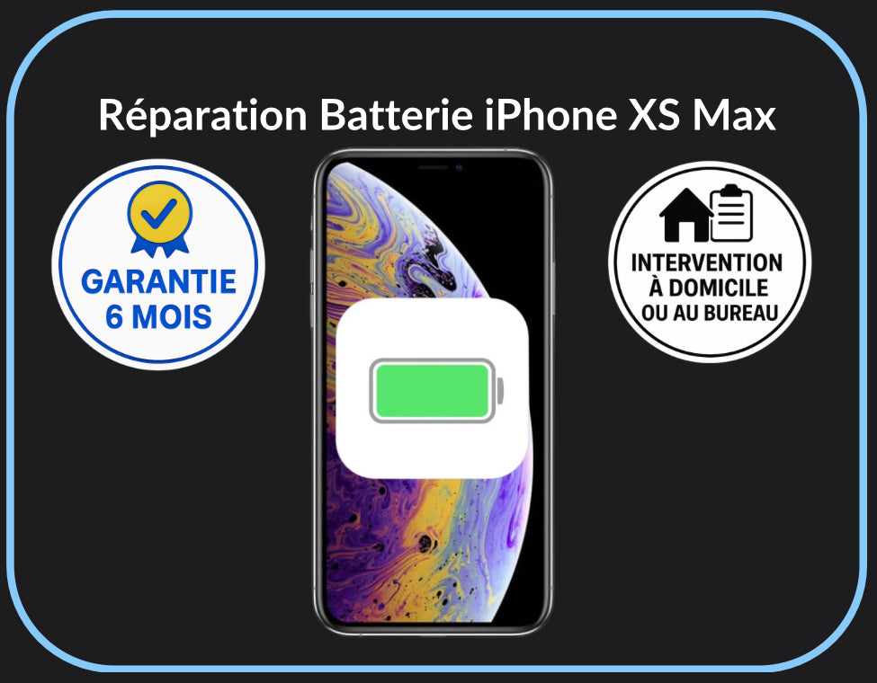Réparation batterie iPhone Xs Max