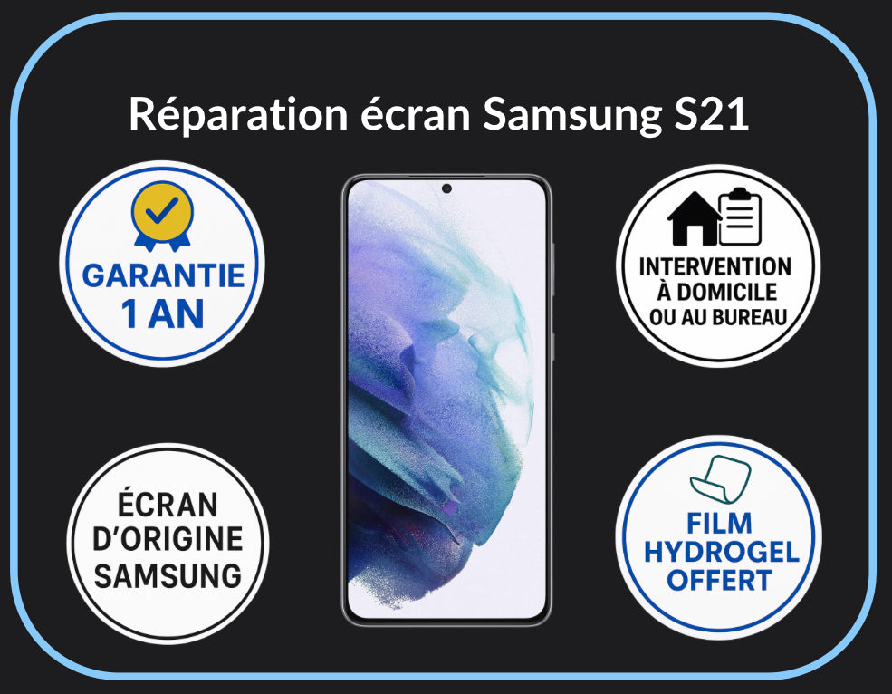 Réparation écran S21 - Original Plus